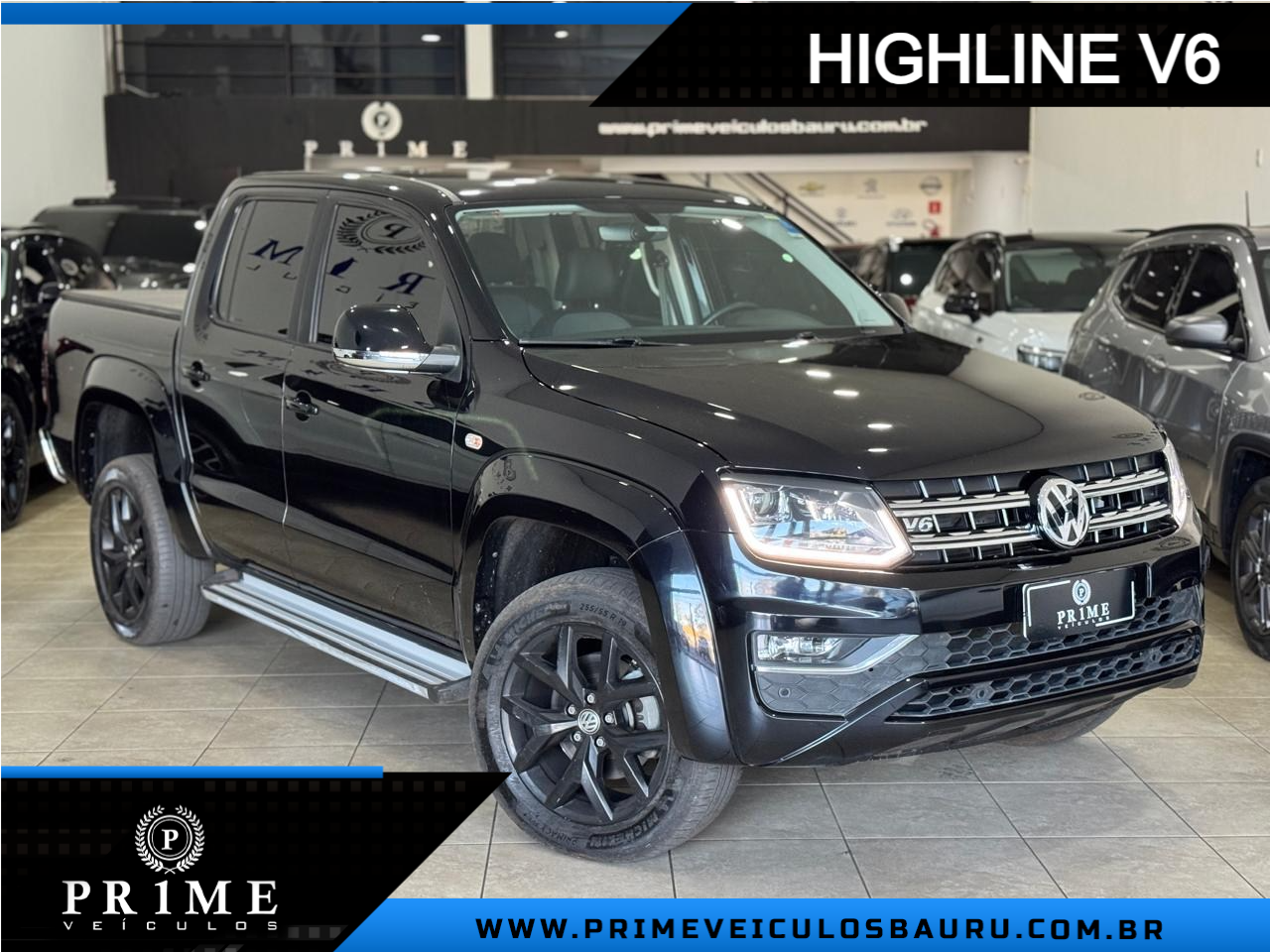 Amarok 3.0 V6 CABINE DUPLA HIGHLINE 4X4 TURBO INTERCOOLER AUTOMÁTICO